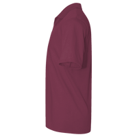 Devon & Jones Men's Pima Piqué Polo, Burgundy, Left Sleeve view