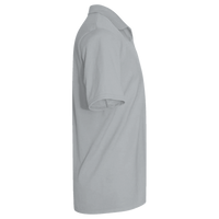 Devon & Jones Men's Pima Piqué Polo, Grey Heather, Right Sleeve view