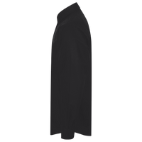 Devon & Jones Men's Tall Crown Collection® Broadcloth Woven Dress Shirt, Black, Left Sleeve view