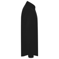 Devon & Jones Men's Tall Crown Collection® Solid Stretch Twill Woven Dress Shirt, Black, Right Sleeve view