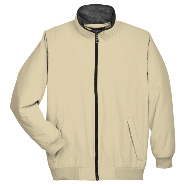 Devon & Jones Unisex Three Season Classic Jacket, Stone, Front view