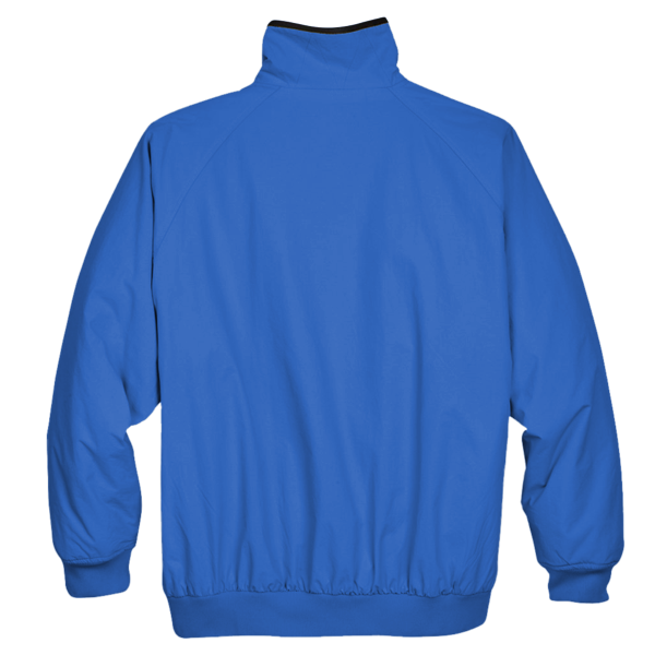 Devon & Jones Unisex Three Season Classic Jacket, True Royal, Back view