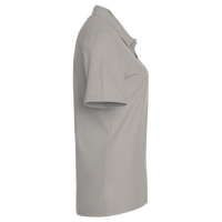 Devon & Jones Women's CrownLux Performance Address Melange Polo, Grey Melange, Right Sleeve view