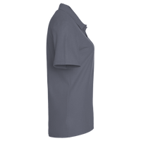 Devon & Jones Women's CrownLux Performance® Address Melange Polo, Navy Heather, Right Sleeve view