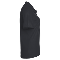Devon & Jones Women's CrownLux Performance® Plaited Polo, Black, Right Sleeve view