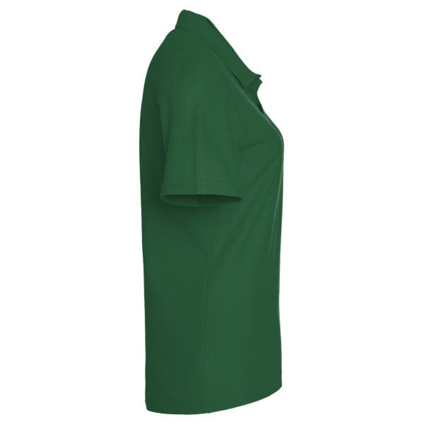 Devon & Jones Women's CrownLux Performance® Plaited Polo, Forest, Right Sleeve view