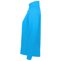 Devon & Jones Women's DRYTEC20™ Performance Quarter-Zip Pullover, Ocean Blue / Navy / Ocean Blue, Left Sleeve view