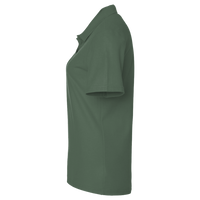 Devon & Jones Women's Pima Piqué Polo, Dill, Left Sleeve view