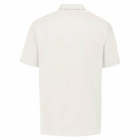 Dickies Men's Industrial Short Sleeve Work Shirt, White, Back view