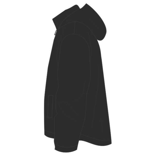 Dickies Men's Protect Hooded Jacket, Black, Left Sleeve view
