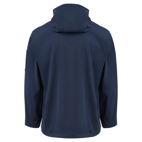 Dickies Men's Protect Hooded Jacket, Dark Navy, Back view