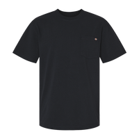 Dickies Men's Traditional Heavyweight T-Shirt, Black, Front view