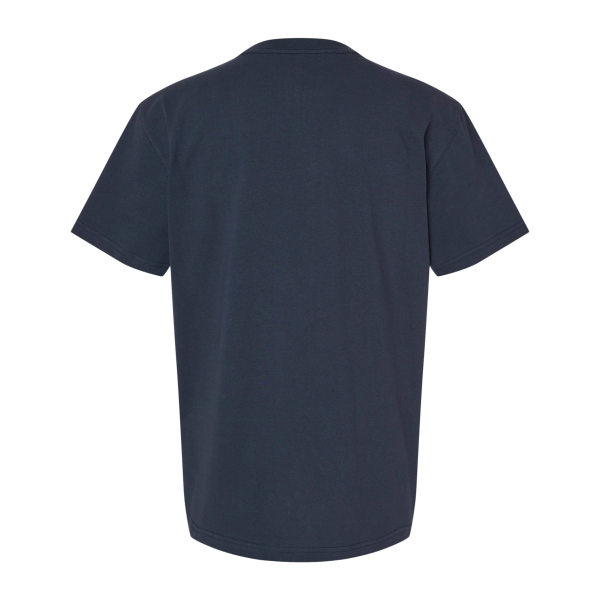 Dickies Men's Traditional Heavyweight T-Shirt, Dark Navy, Back view
