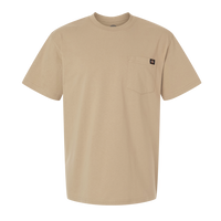 Dickies Men's Traditional Heavyweight T-Shirt, Desert Sand, Front view