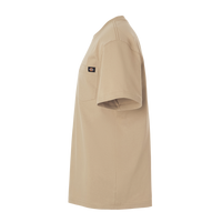 Dickies Men's Traditional Heavyweight T-Shirt, Desert Sand, Left Sleeve view