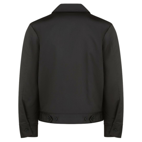 Dickies Unisex Insulated Industrial Eisenhower Jacket, Black, Back view