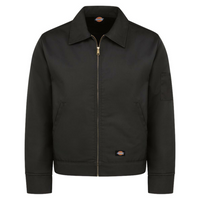 Dickies Unisex Insulated Industrial Eisenhower Jacket, Black, Front view