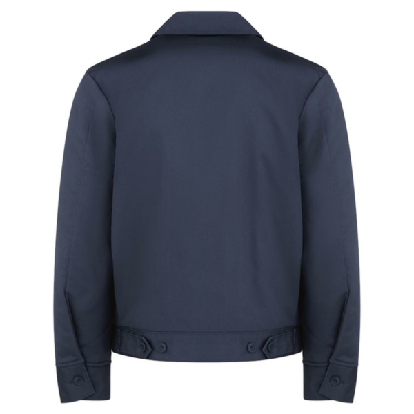 Dickies Unisex Insulated Industrial Eisenhower Jacket, Dark Navy, Back view