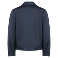 Dickies Unisex Insulated Industrial Eisenhower Jacket, Dark Navy, Back view
