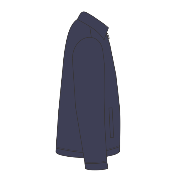 Dickies Unisex Insulated Industrial Eisenhower Jacket, Dark Navy, Right Sleeve view