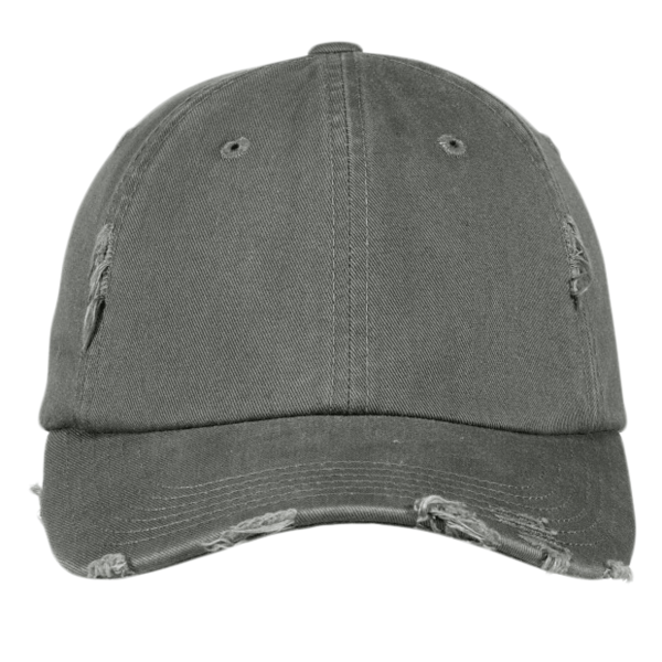 District Distressed Cap, Light Olive, Front view