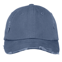 District Distressed Cap, Scotland Blue, Front view