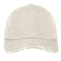 District Distressed Cap, Stone, Front view