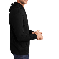 District Featherweight French Terry Hoodie, Black, Right Sleeve view