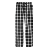 District Flannel Plaid Pant, Black / Black, Front view