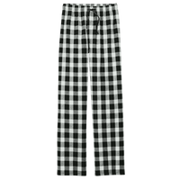 District Flannel Plaid Pant, Black / White Buffalo Check, Front view