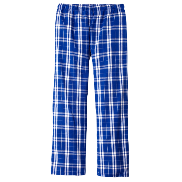 District Flannel Plaid Pant, Deep Royal / Deep Royal, Back view