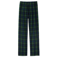 District Flannel Plaid Pant, Forest Green / Team Navy Black Watch Plaid, Back view