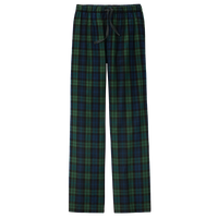 District Flannel Plaid Pant, Forest Green / Team Navy Black Watch Plaid, Front view