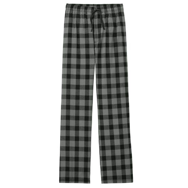 District Flannel Plaid Pant, Grey / Black Buffalo Check, Front view