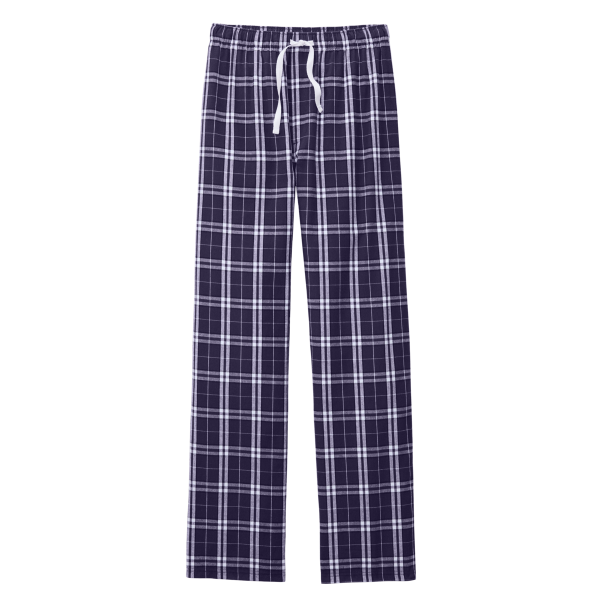 District Flannel Plaid Pant, Purple / White, Front view