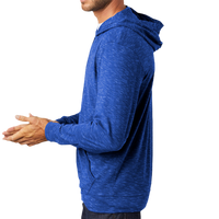 District Medal Full Zip Hoodie, Deep Royal, Left Sleeve view