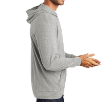 District Medal Full Zip Hoodie, Light Grey, Right Sleeve view