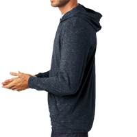 District Medal Full Zip Hoodie, New Navy, Left Sleeve view
