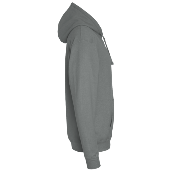 District Perfect Tri ® Fleece Full Zip Hoodie, Grey Frost, Right Sleeve view