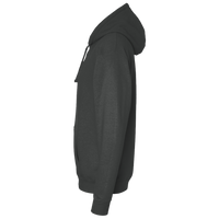 District Perfect Tri ® Fleece Full Zip Hoodie, Heathered Charcoal, Left Sleeve view
