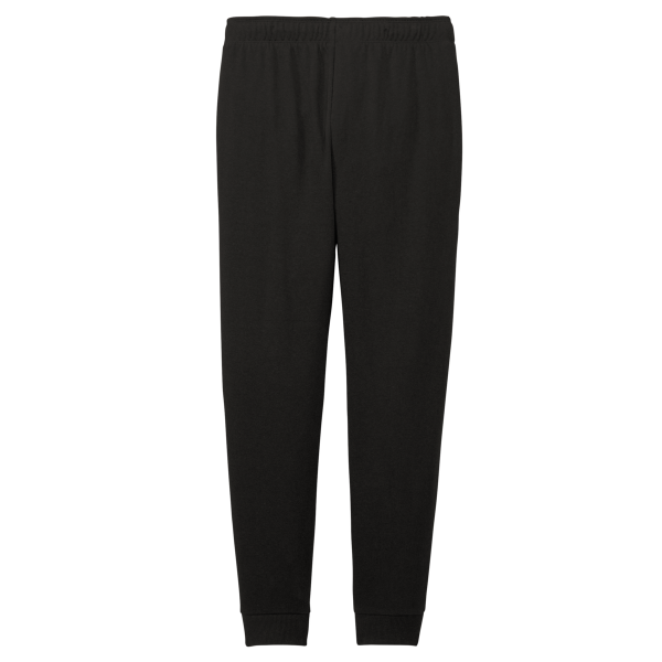 District Perfect Tri ® Fleece Jogger, Black, Back view