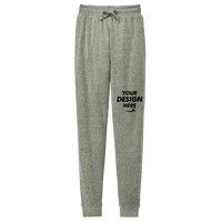 District Perfect Tri ® Fleece Jogger, Grey Frost, Front view, Mockup