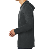 District Perfect Tri ® Long Sleeve Hoodie, Black Frost, Left view