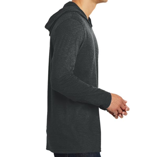 District Perfect Tri ® Long Sleeve Hoodie, Black Frost, Right view