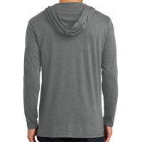 District Perfect Tri ® Long Sleeve Hoodie, Grey Frost, Back view