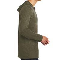 District Perfect Tri ® Long Sleeve Hoodie, Military Green Frost, Right view