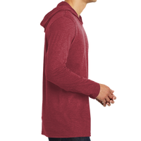 District Perfect Tri ® Long Sleeve Hoodie, Red Frost, Right view