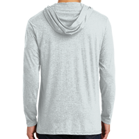 District Perfect Tri ® Long Sleeve Hoodie, White, Back view