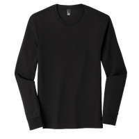 District Perfect Tri ® Long Sleeve Tee, Black, Front view