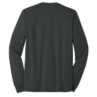 District Perfect Tri ® Long Sleeve Tee, Black Frost, Back view